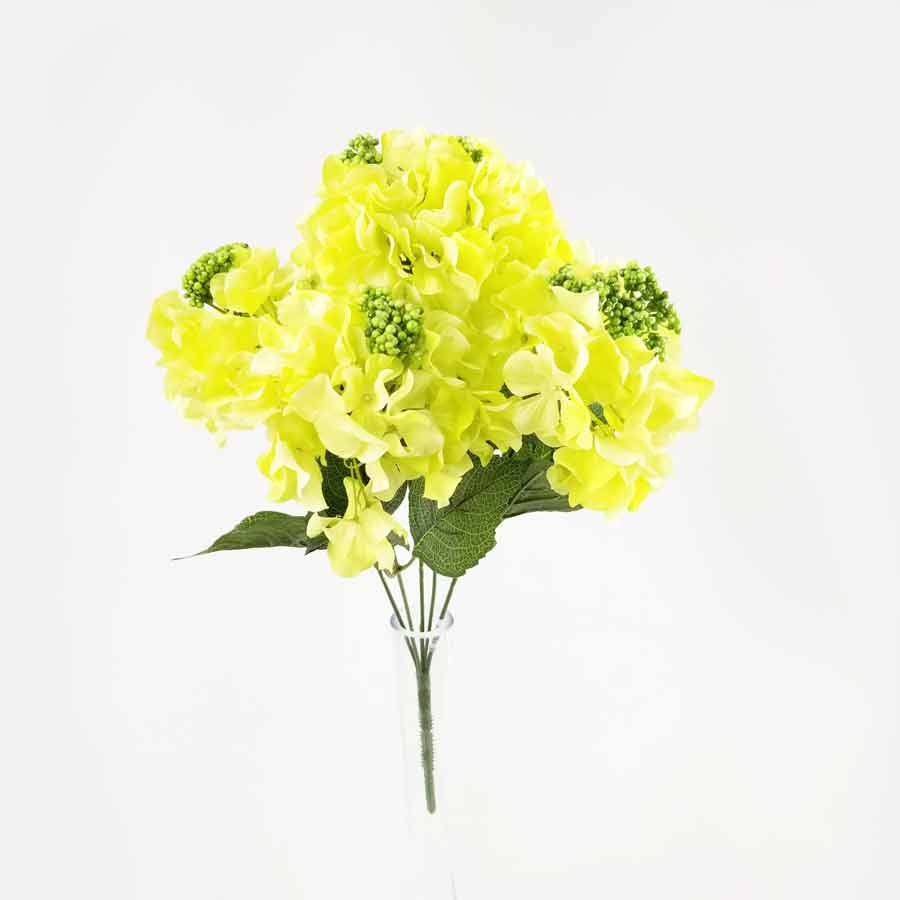 Hortênsia Artificial Buquê Floral 6FL (44cm) - Imagem 5
