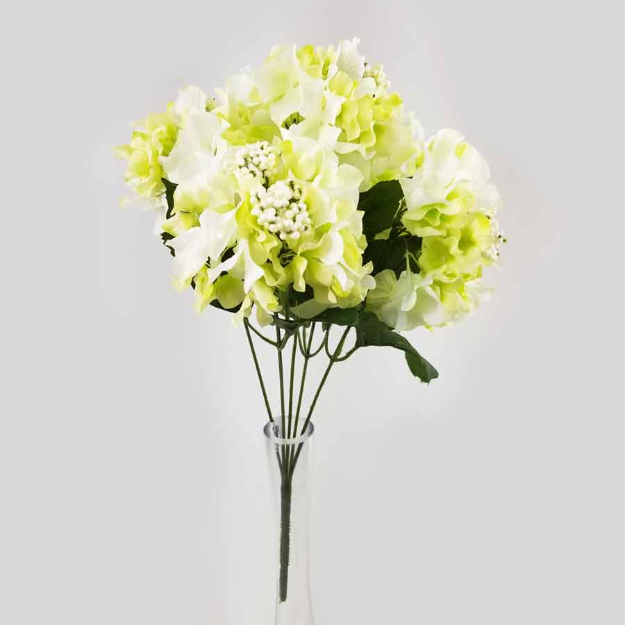 Hortênsia Artificial Buquê Floral 6FL (44cm) - Imagem 4