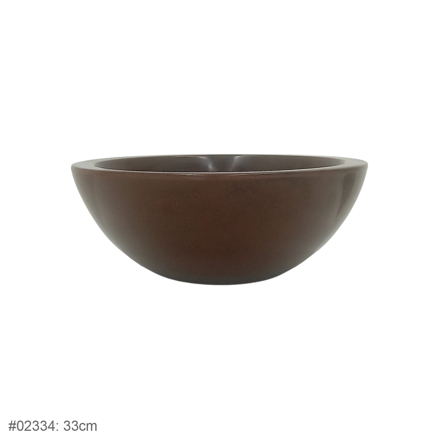 Vaso Pérola Bacia Marrom (26-33cm) - Imagem 3