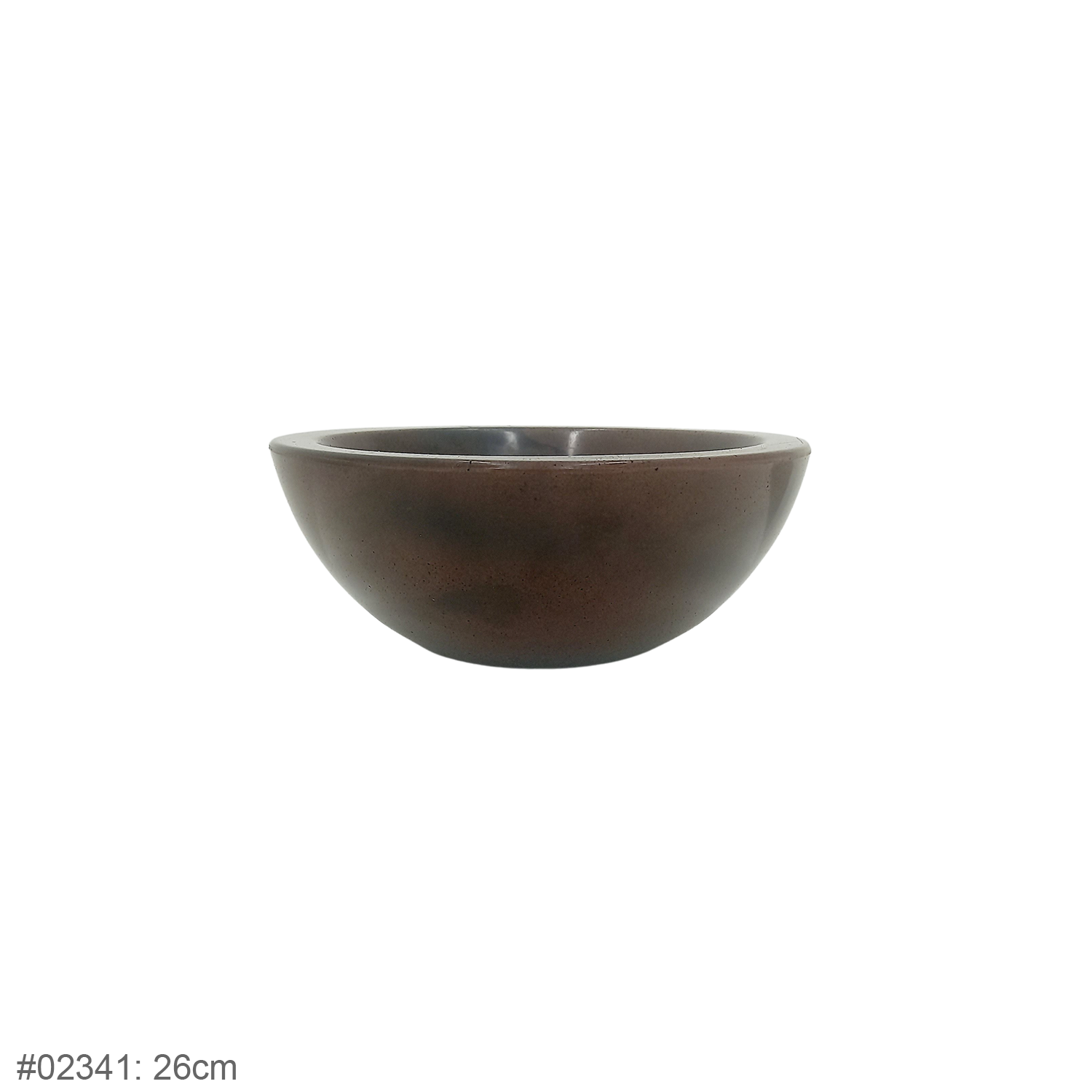 Vaso Pérola Bacia Marrom (26-33cm) - Imagem 4