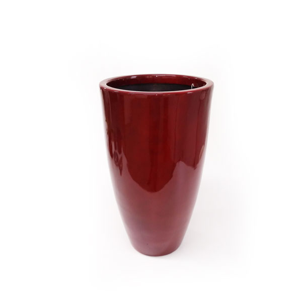 Vaso Dixie em Polietileno Cônico Alto - Vermelho Royal - Imagem 3
