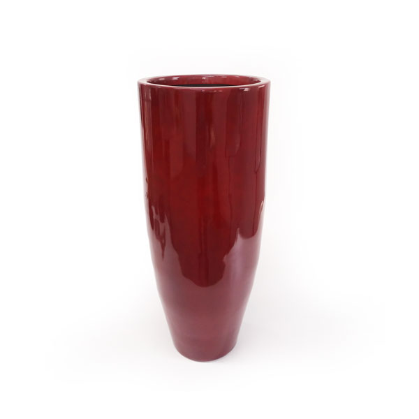 Vaso Dixie em Polietileno Cônico Alto - Vermelho Royal - Imagem 5