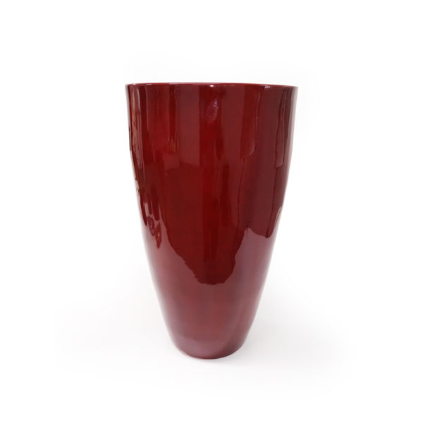 Vaso Dixie em Polietileno Cônico Alto - Vermelho Royal - Imagem 7