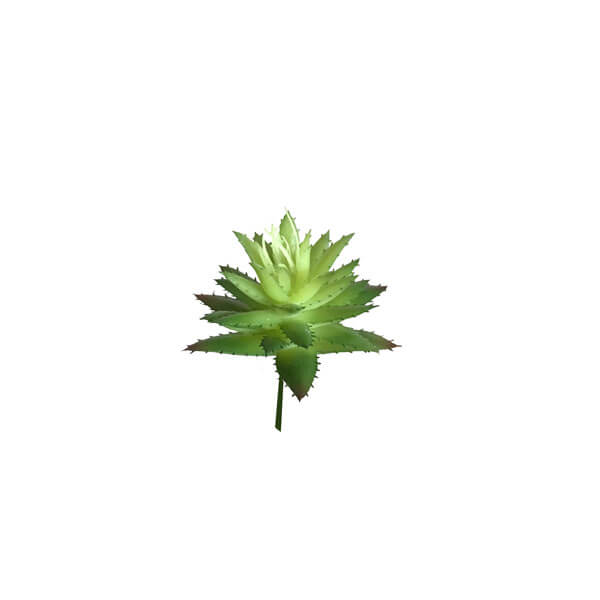 Echeveria Cacto Artificial Decorativo (10cm)