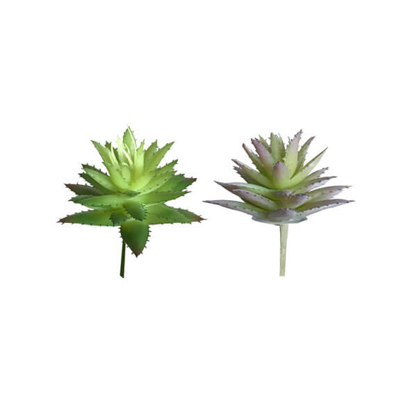 Echeveria Cacto Artificial Decorativo (10cm) - Imagem 4