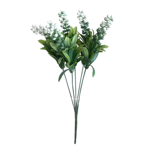 Lilac Buquê Flor Artificial 5H (35cm) - Imagem 4