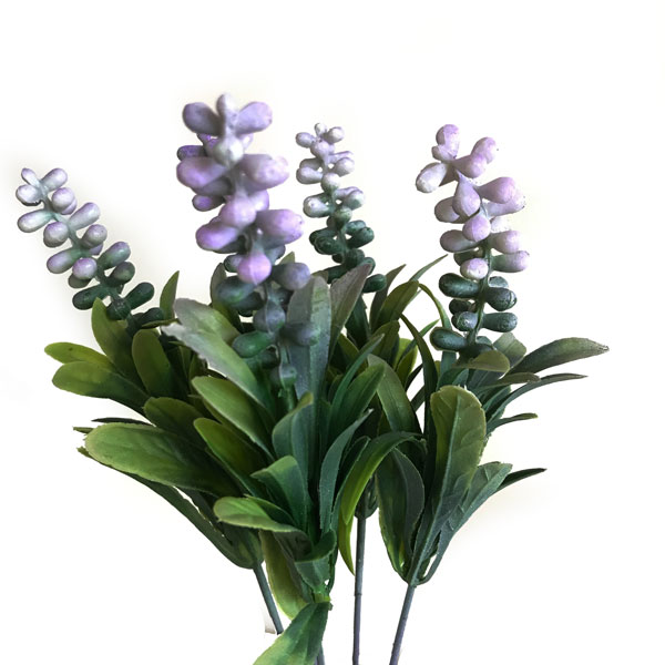 Lilac Buquê Flor Artificial 5H (35cm) - Imagem 10