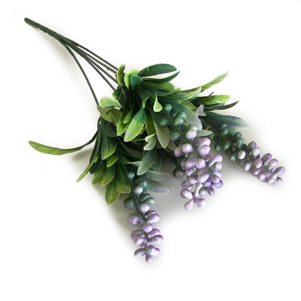 Lilac Buquê Flor Artificial 5H (35cm) - Imagem 11