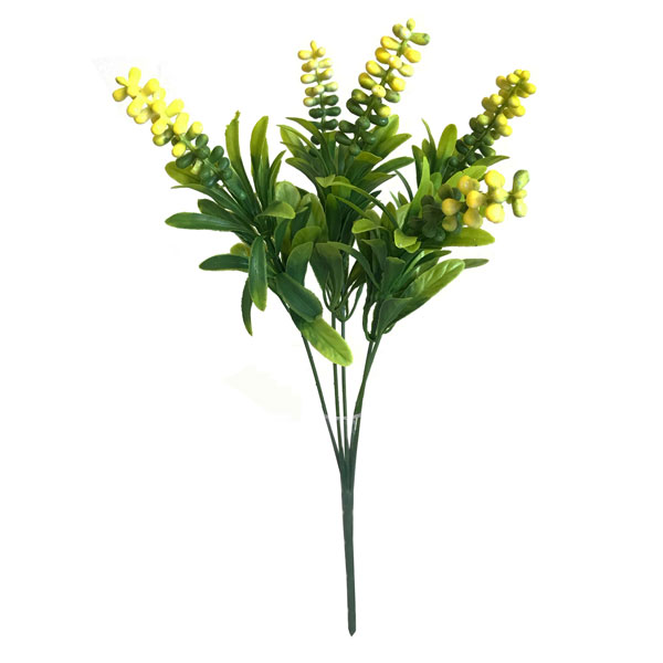 Lilac Buquê Flor Artificial 5H (35cm) - Imagem 12