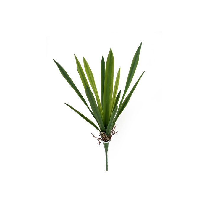 Folha Artificial de Orquídea em Silicone 15F (40cm) - Imagem 4