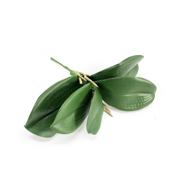 Folha Artificial de Orquídea 5F (29cm) - Imagem 3