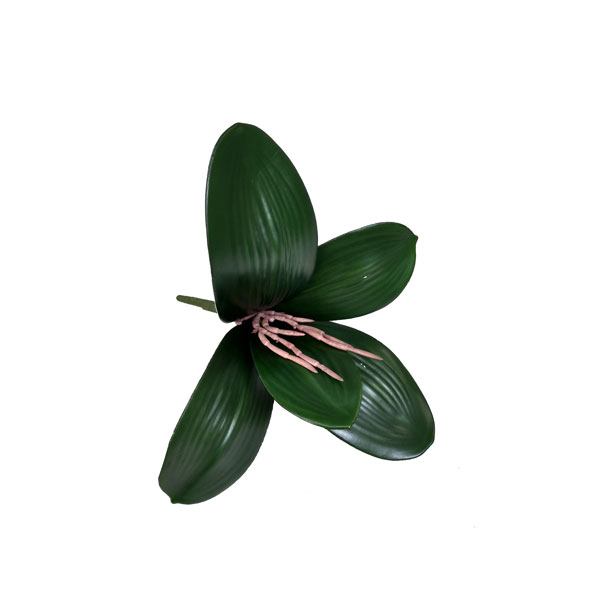Folha de Orquídea Borboleta Artificial 5F (23cm) - Imagem 2