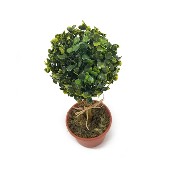 Topiaria de Buxinho Artificial em Vaso (28-35cm) - Imagem 3