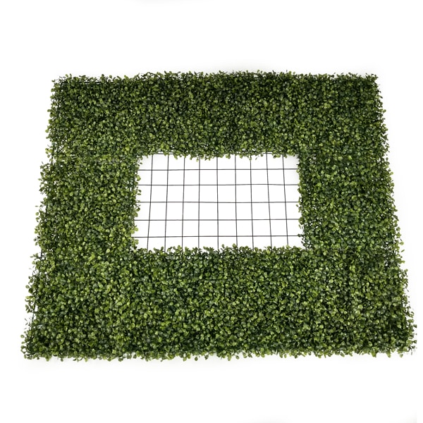Painel Buxinho Jardim Vertical Artificial (100x80cm) - Imagem 4