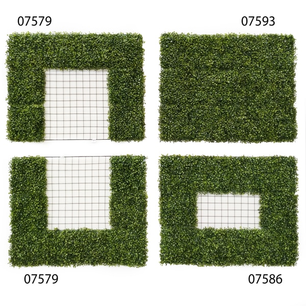 Painel Buxinho Jardim Vertical Artificial (100x80cm) - Imagem 9