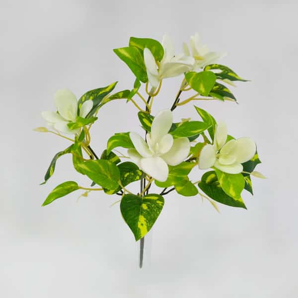Folhagem Flor de Jasmim Artificial (35cm) - Imagem 3