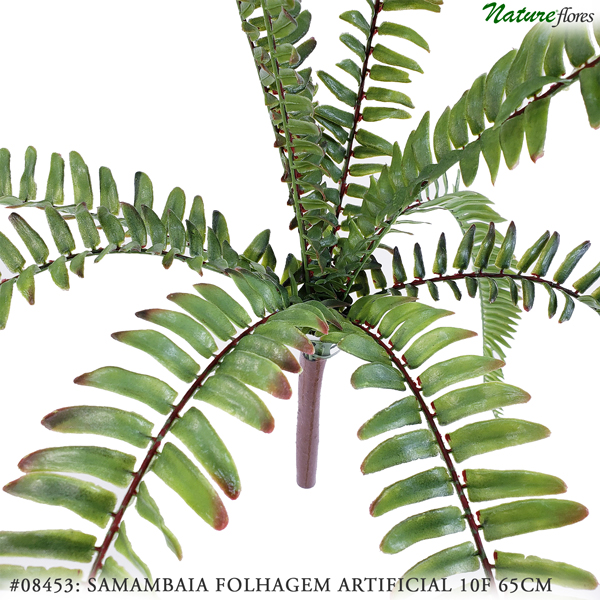 Samambaia Folhagem Artificial 10F (65cm) - Imagem 2
