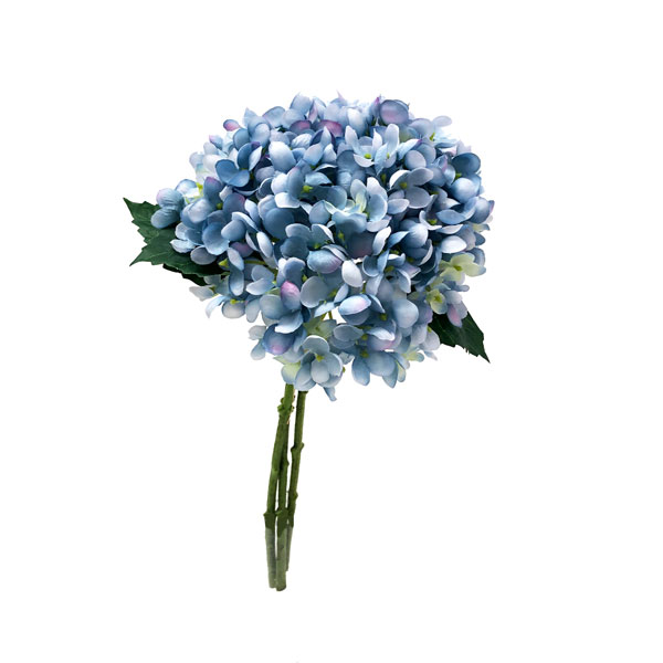 Hortênsia Ramalhete 3H Floral Artificial (33cm) - Imagem 3