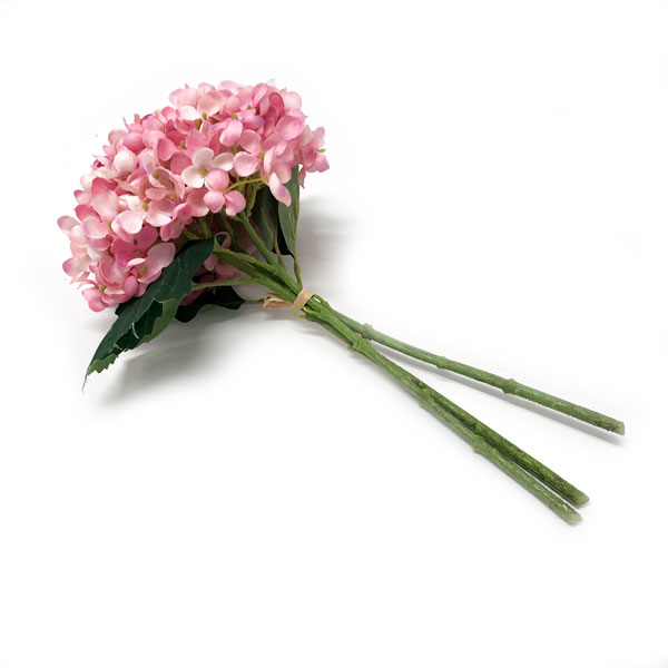 Hortênsia Ramalhete 3H Floral Artificial (33cm) - Imagem 9