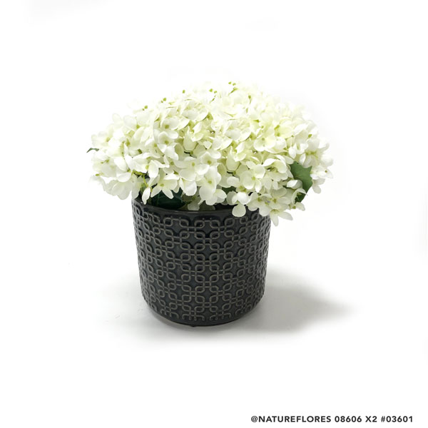Hortênsia Ramalhete 3H Floral Artificial (33cm) - Imagem 15
