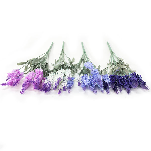 Lavanda Buquê Flor Artificial 10F (32cm) - Imagem 3