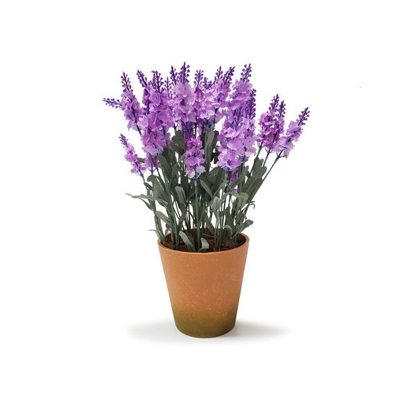 Lavanda Buquê Flor Artificial 10F (32cm) - Imagem 2