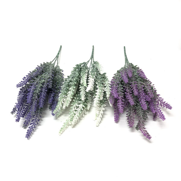 Lavanda Flor do Campo Buquê Artificial 5F (36cm) - Imagem 2