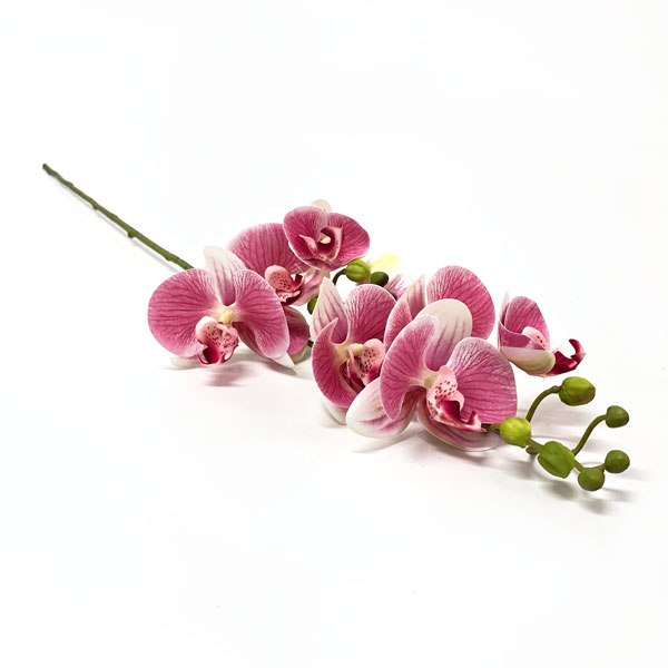 Orquídea Borboleta 3D 8FL Flor Artificial (80cm) - Imagem 30