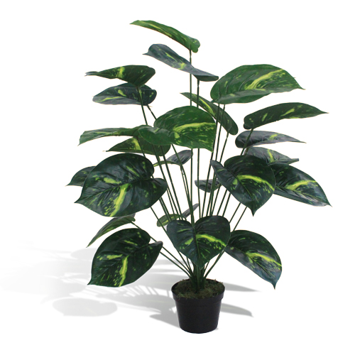 Tinhorao Verde Mesclado - Arbusto Artificial (78cm) - Imagem 3