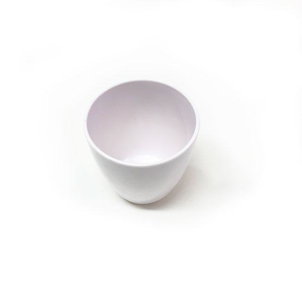 Vaso em Polietileno Branco (9,5x9,5x9,5cm) - Imagem 3