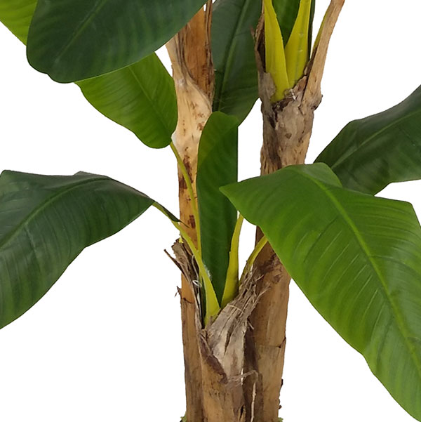 Bananeira Árvore Artificial 3-Troncos (2,10m) - Imagem 3