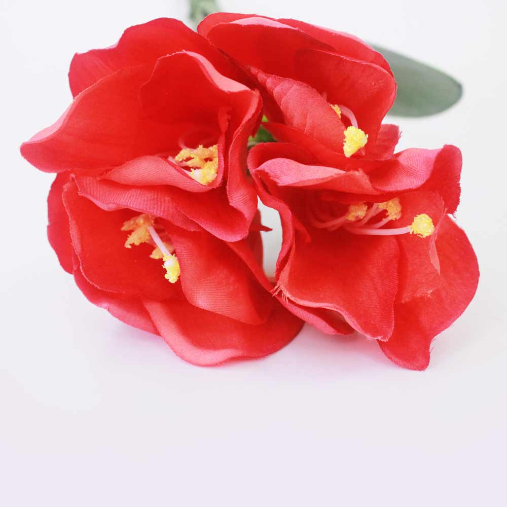 Amarílis Azul Galho Floral Artificial (60cm) - Imagem 5