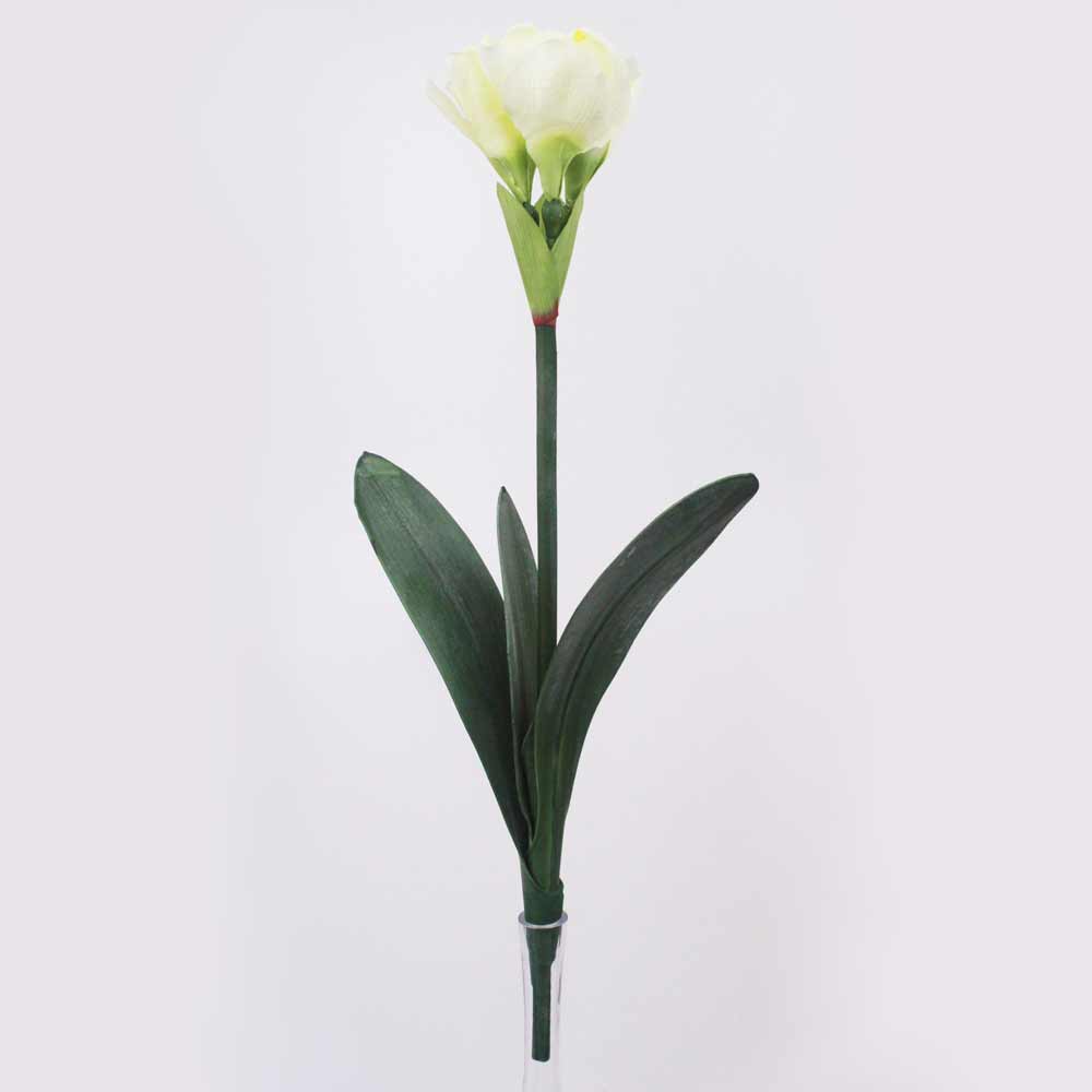 Amarílis Azul Galho Floral Artificial (60cm) - Imagem 7