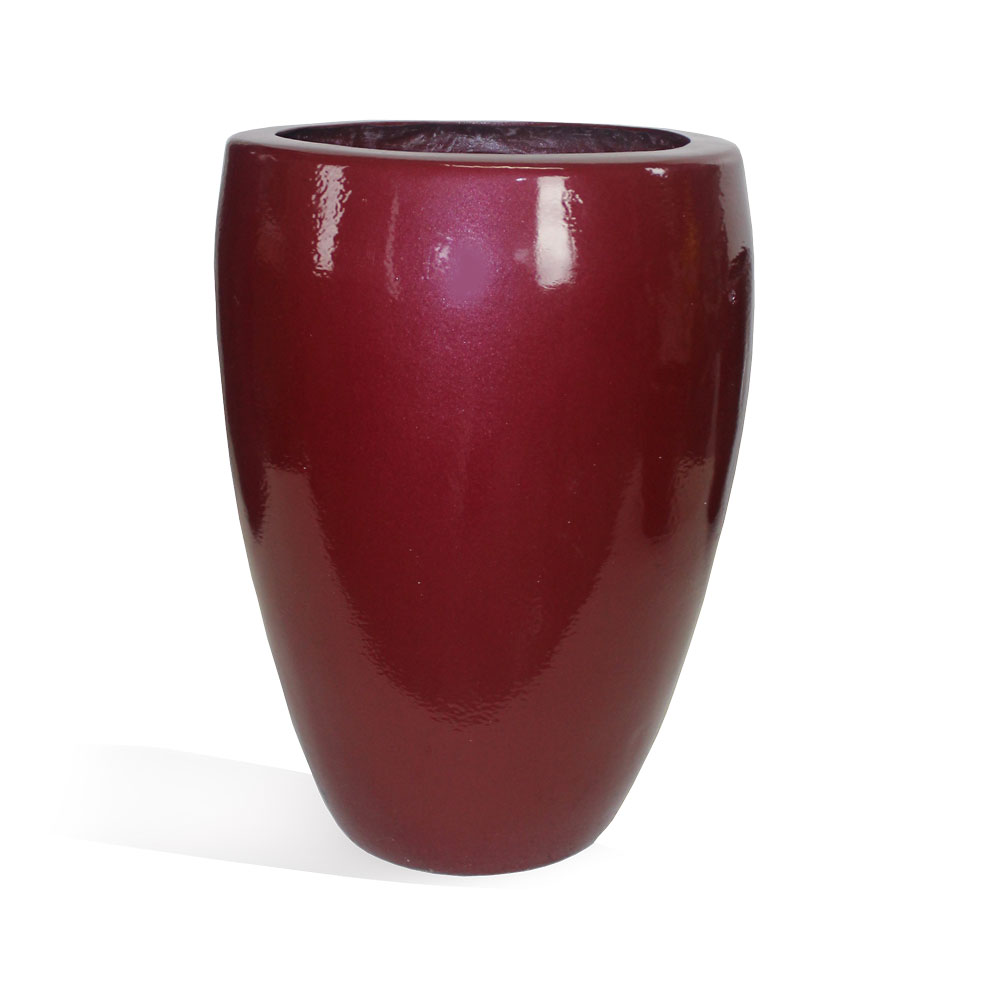 Vaso Esmaltado Fibra Jardim - vermelho - Imagem 11