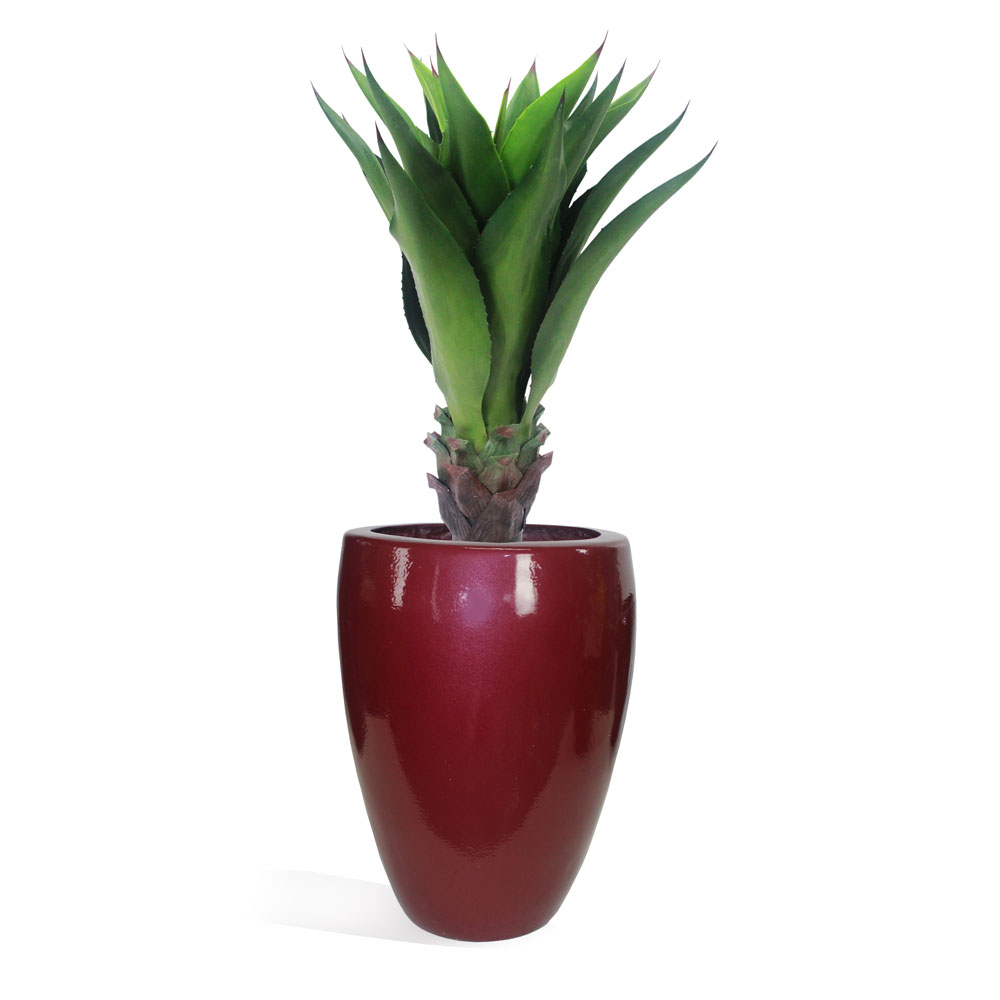 Vaso Esmaltado Fibra Jardim - vermelho - Imagem 12