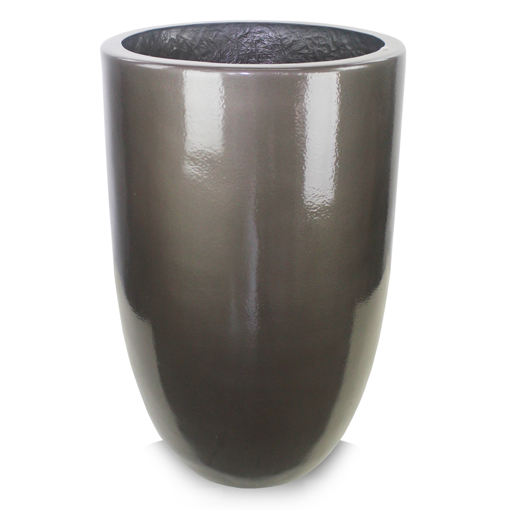Vaso Esmaltado Fibra Jardim - bronze - Imagem 13