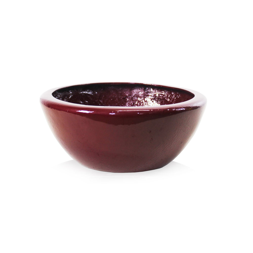Vaso Esmaltado Fibra Jardim - vermelho - Imagem 4