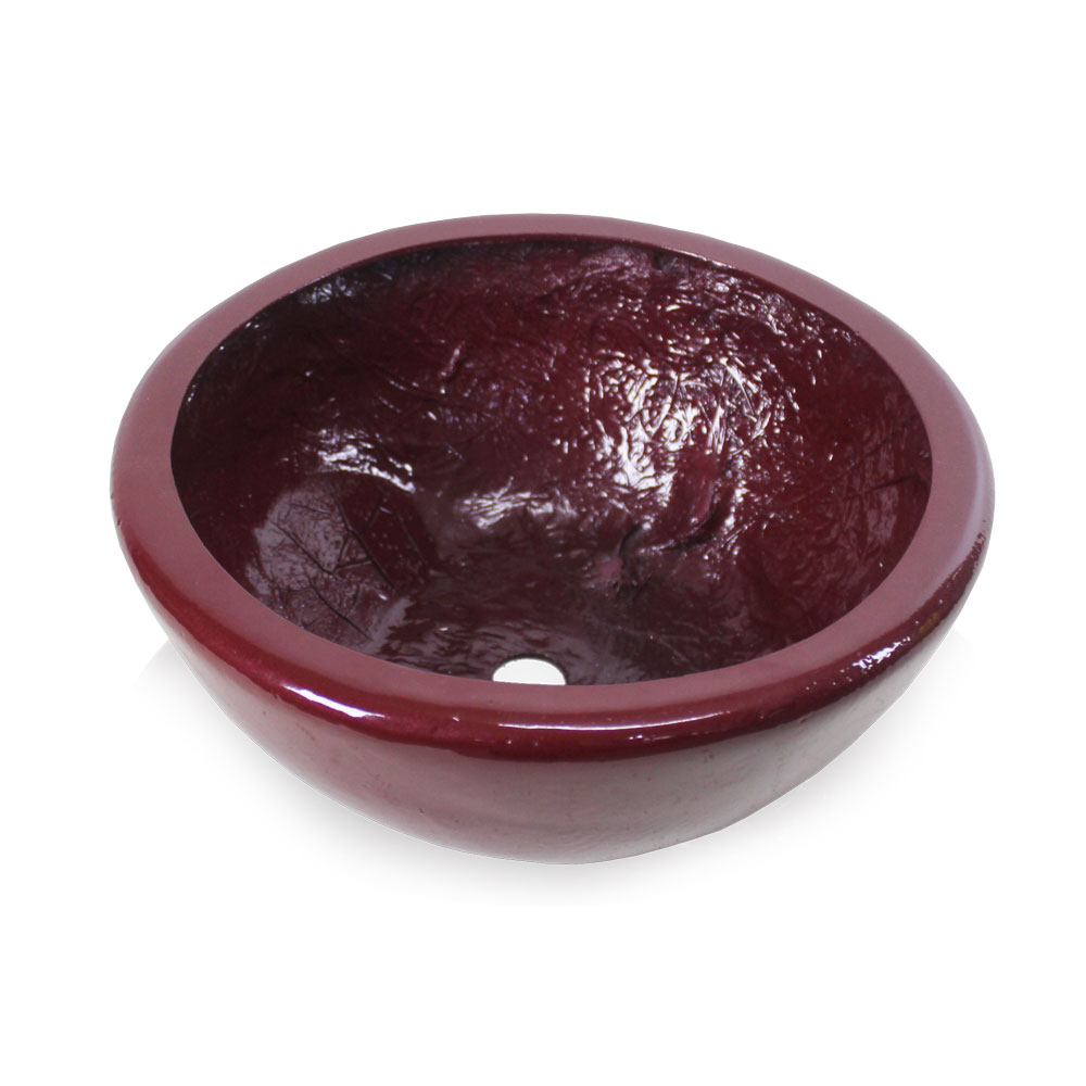 Vaso Esmaltado Fibra Jardim - vermelho - Imagem 5