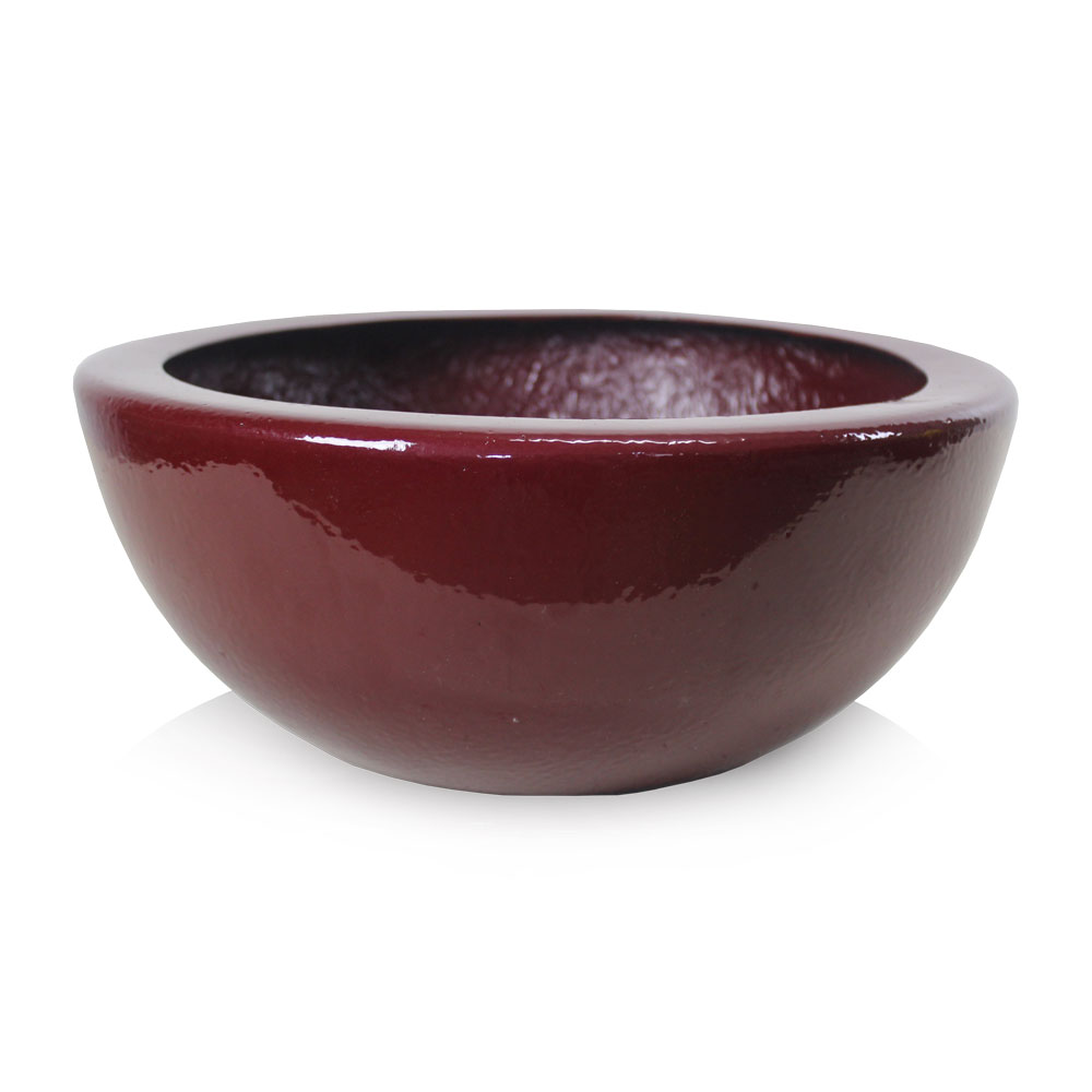 Vaso Esmaltado Fibra Jardim - vermelho - Imagem 6