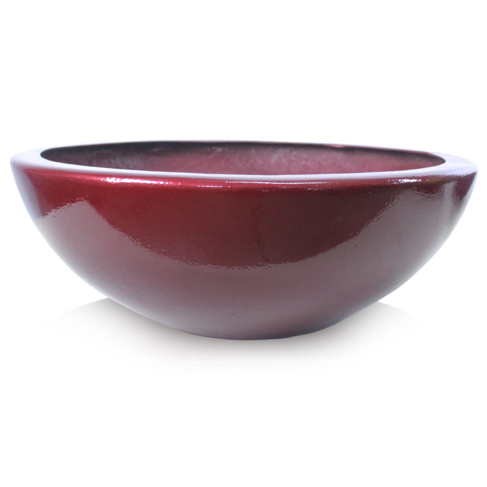 Vaso Esmaltado Fibra Jardim - vermelho - Imagem 8