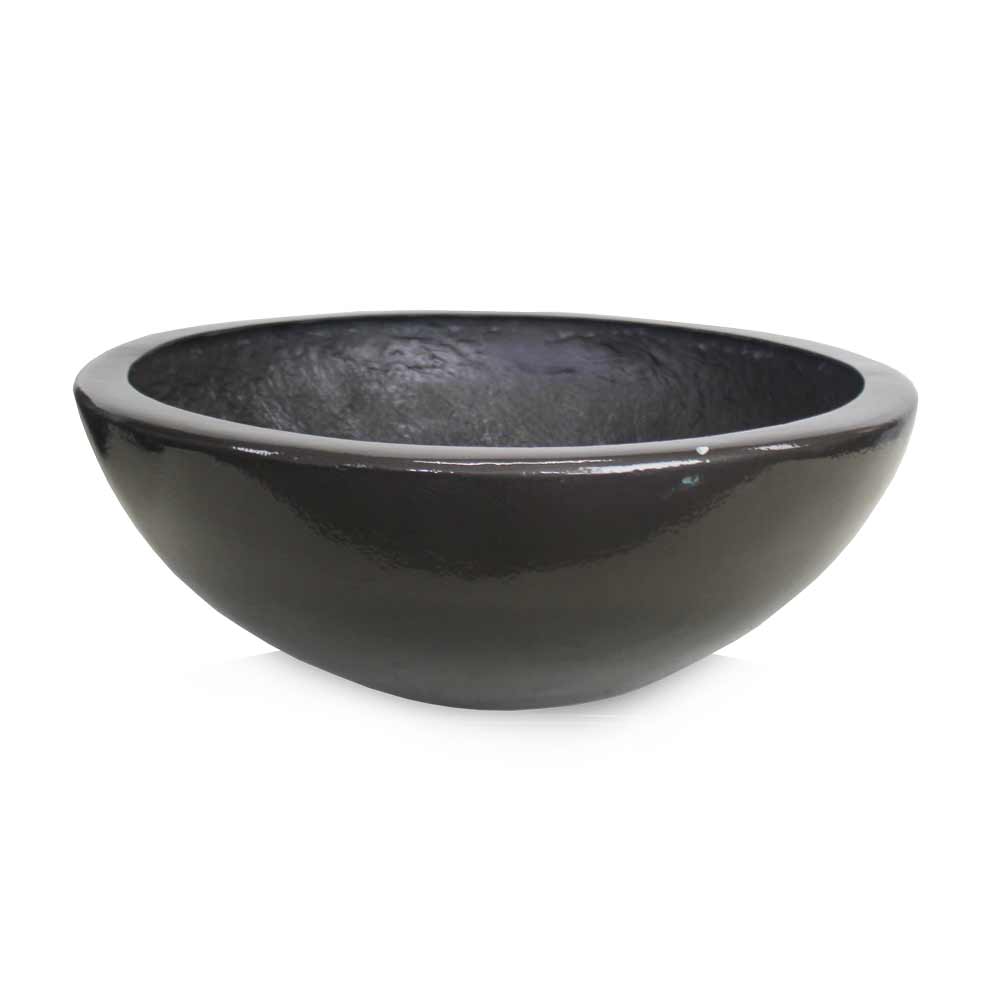 Vaso Esmaltado Fibra Jardim - bronze - Imagem 8