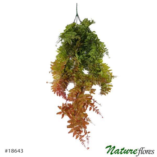 Samambaia Americana Folhagem Pendente Artificial (80cm) - Imagem 5
