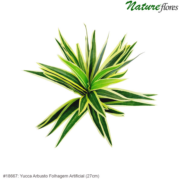 Dracena Arbusto Folhagem Artificial (27cm) - Imagem 2