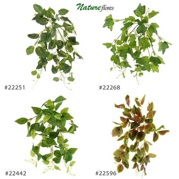 Folhagem Pendente Artificial (50cm) Para Jardim Vertical - Imagem 5