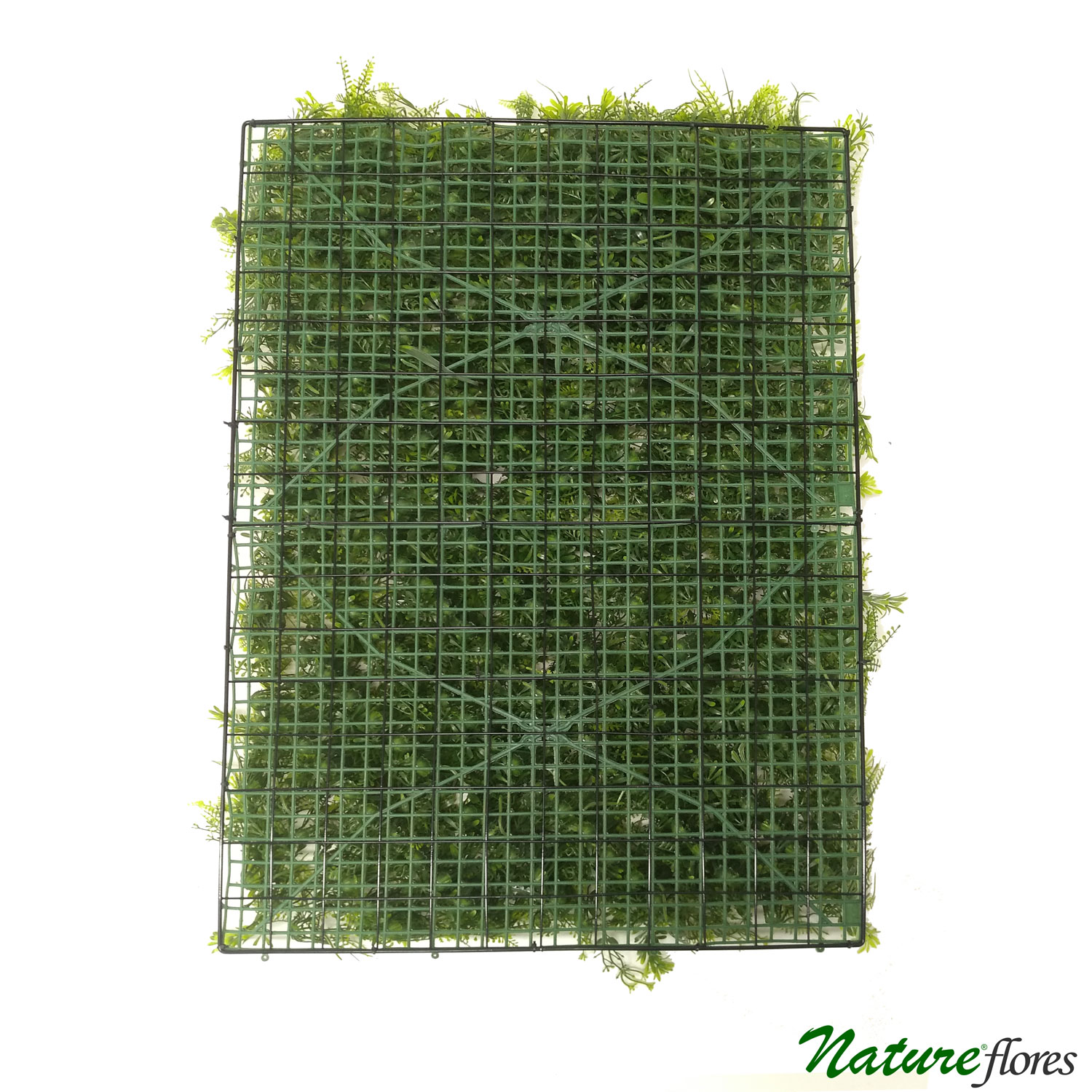 Painel Grama Folhagem Mista Artificial (60x80cm) - Imagem 4