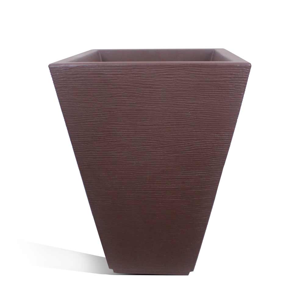 Vaso Top Trapezio Grafiato - marrom - Imagem 6
