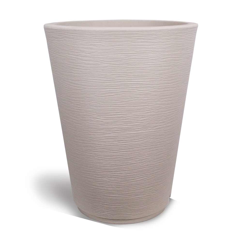 Vaso Top Cônico Grafiato - Bege - Imagem 7