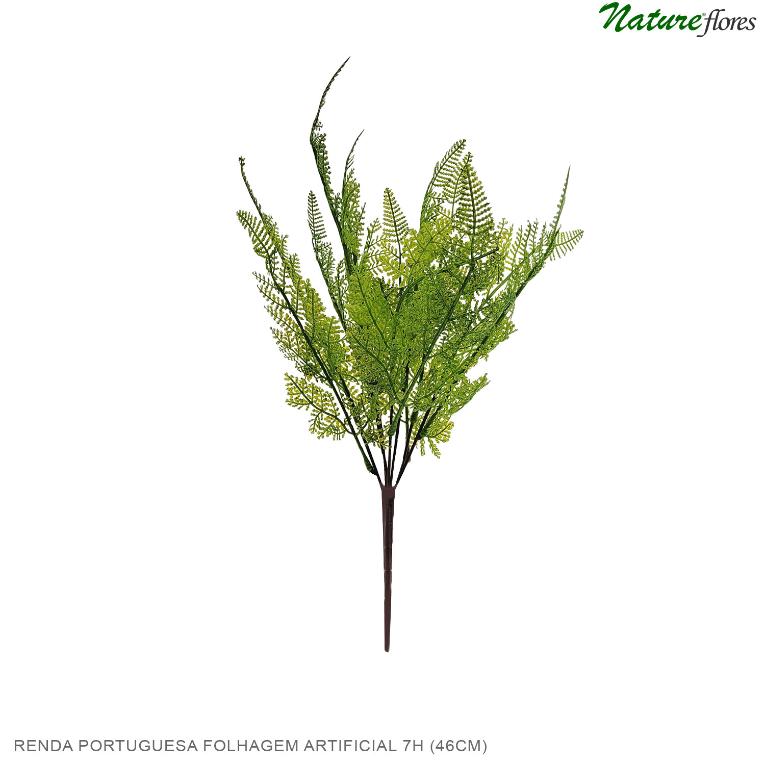 Renda Portuguesa Folhagem Artificial 7H (46cm) - Imagem 2
