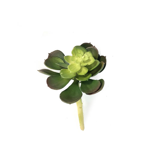 Rosa de Pedra Suculenta Artificial (14cm) - Imagem 4