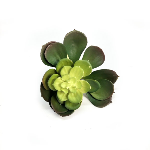 Rosa de Pedra Suculenta Artificial (14cm) - Imagem 5